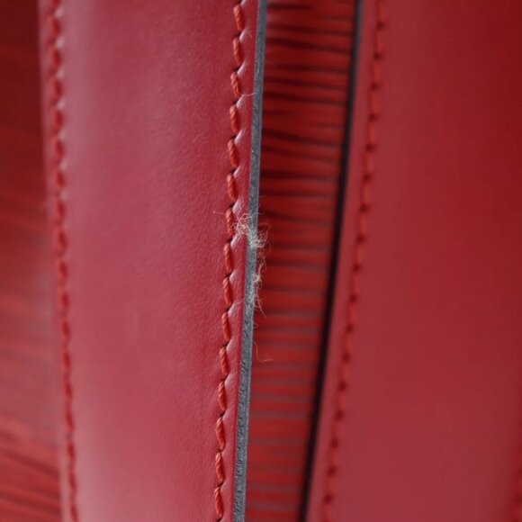 LOUIS VUITTON Sack de Paul Shoulder Bag Castilian red Red Epi - Picture 6 of 12